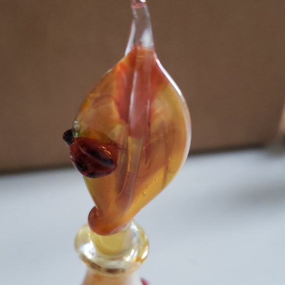 Blown Glass Ladybugs Vase with Removable Top - Picture 2 of 7